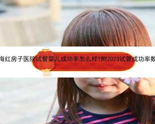上海红房子医院试管婴儿成功率怎么样?附2023试管